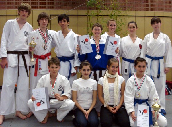 Karatekas des GKD; Landesmeisterschaft 2008